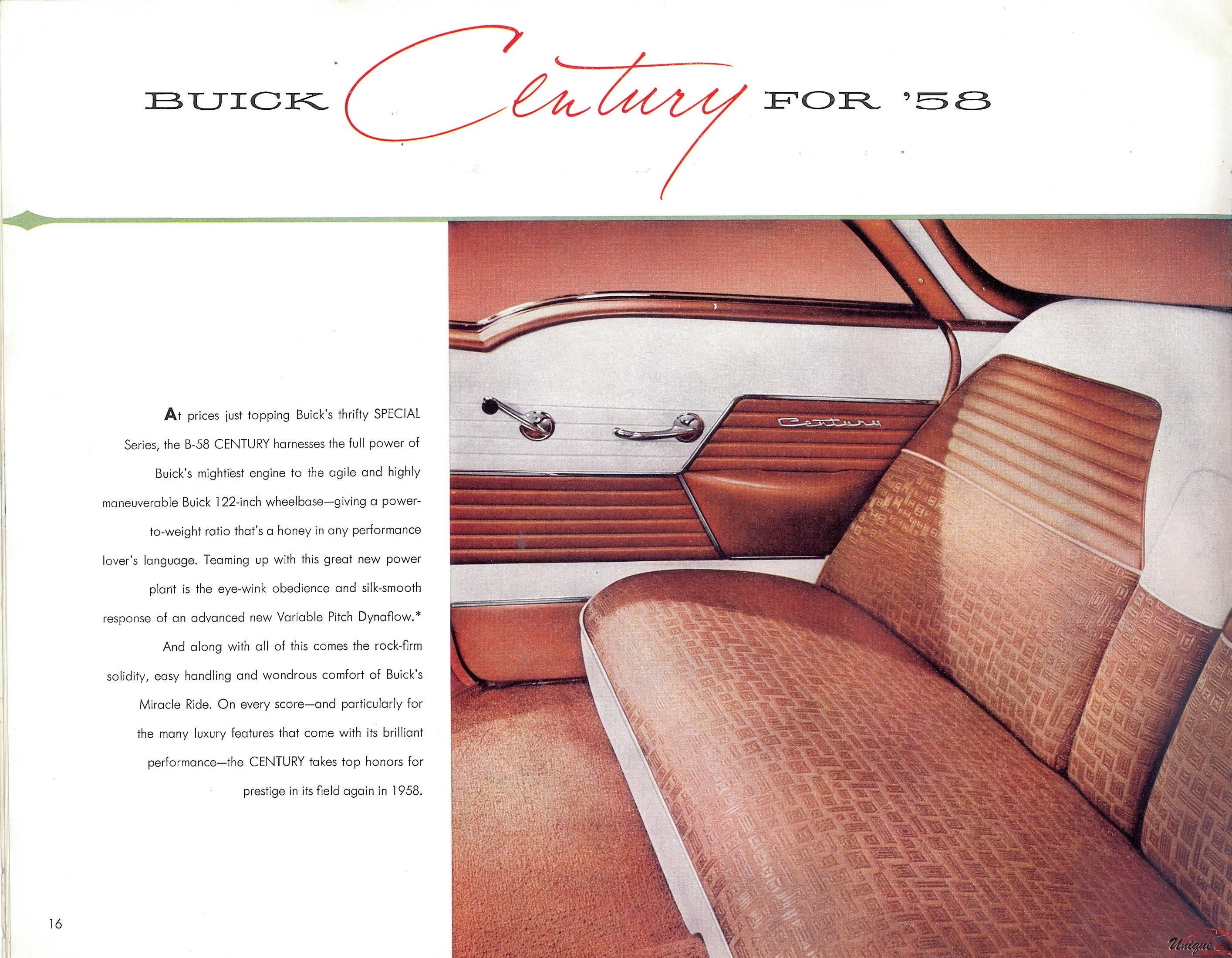1958 Buick Brochure Page 5